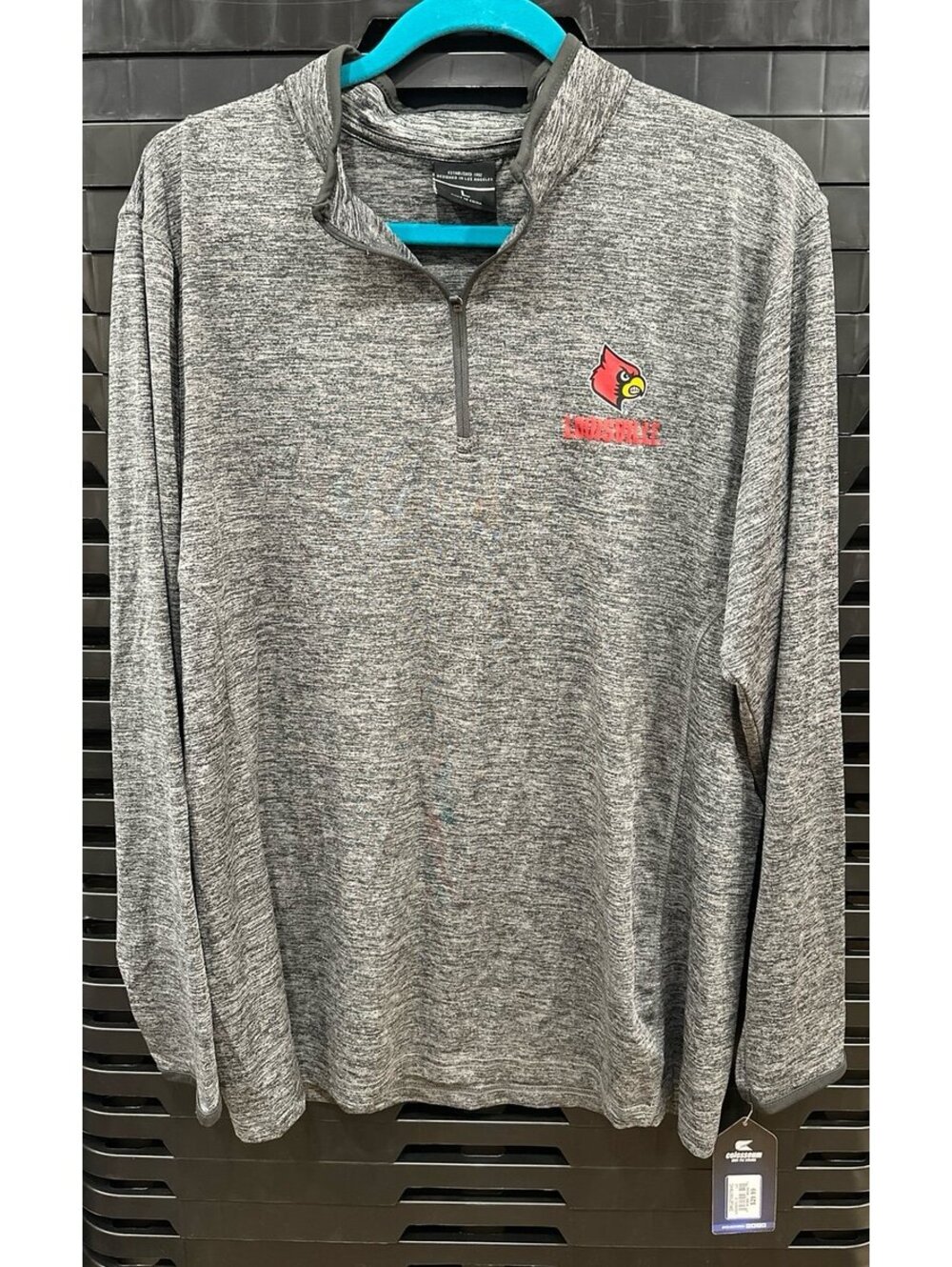NEW colosseum Uofl University of Louisville pullover size large